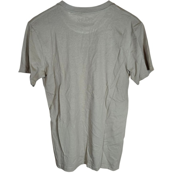 SPARK Mens T‎ Shirt Size S Tan Graphic Print Cotton Casual Top - Picture 2 of 4